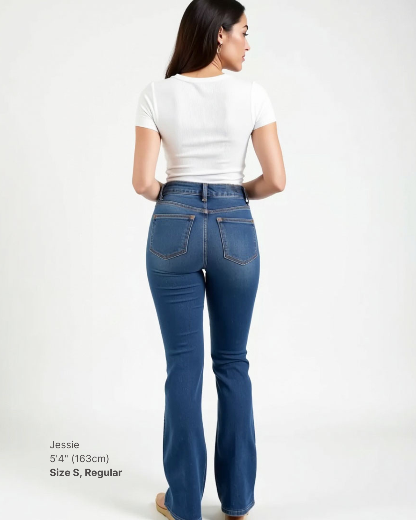 [PREORDER] Paloma 2.0 Dark Wash Bootcut Shapewear Jeans