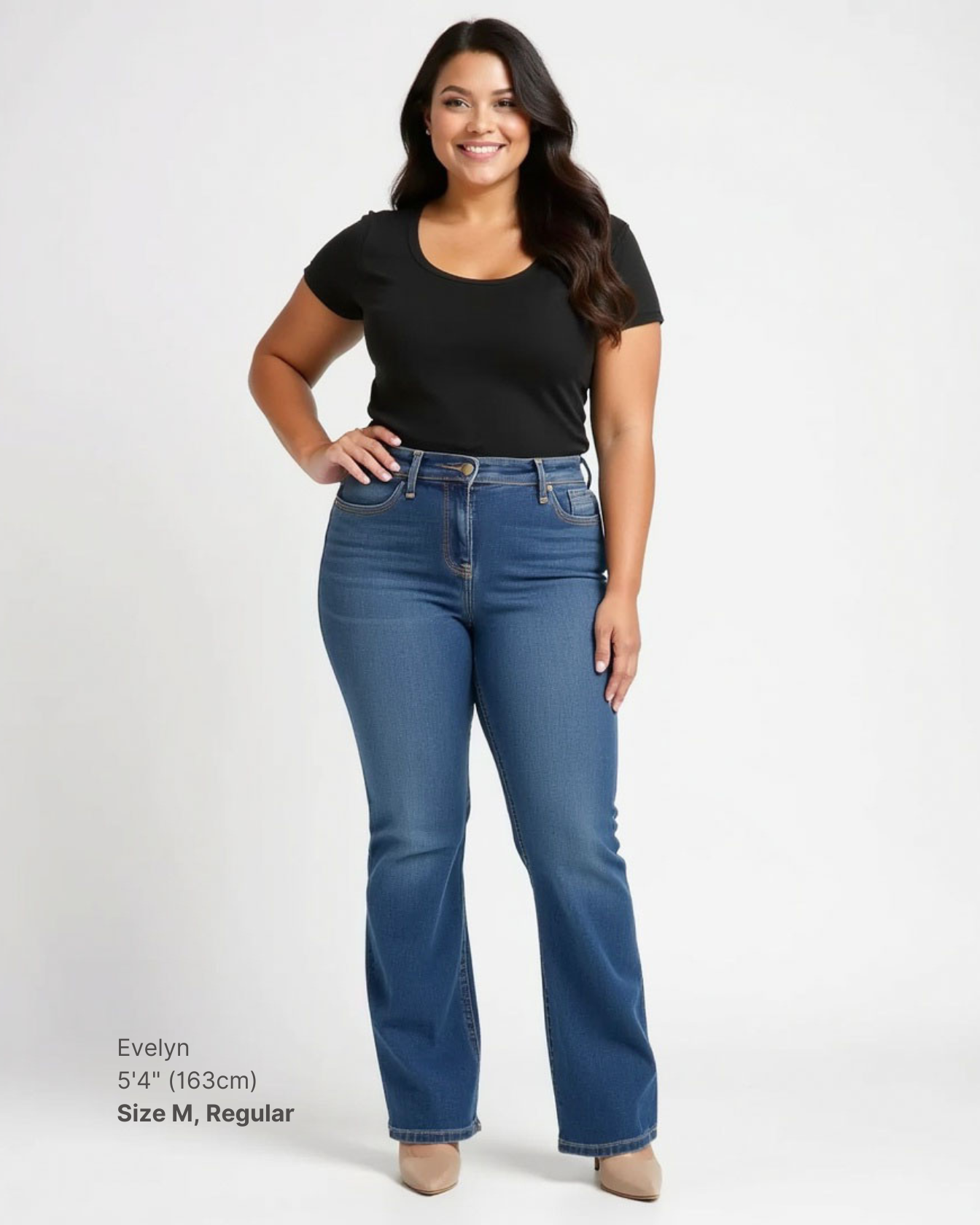 [PREORDER] Paloma 2.0 Dark Wash Bootcut Shapewear Jeans