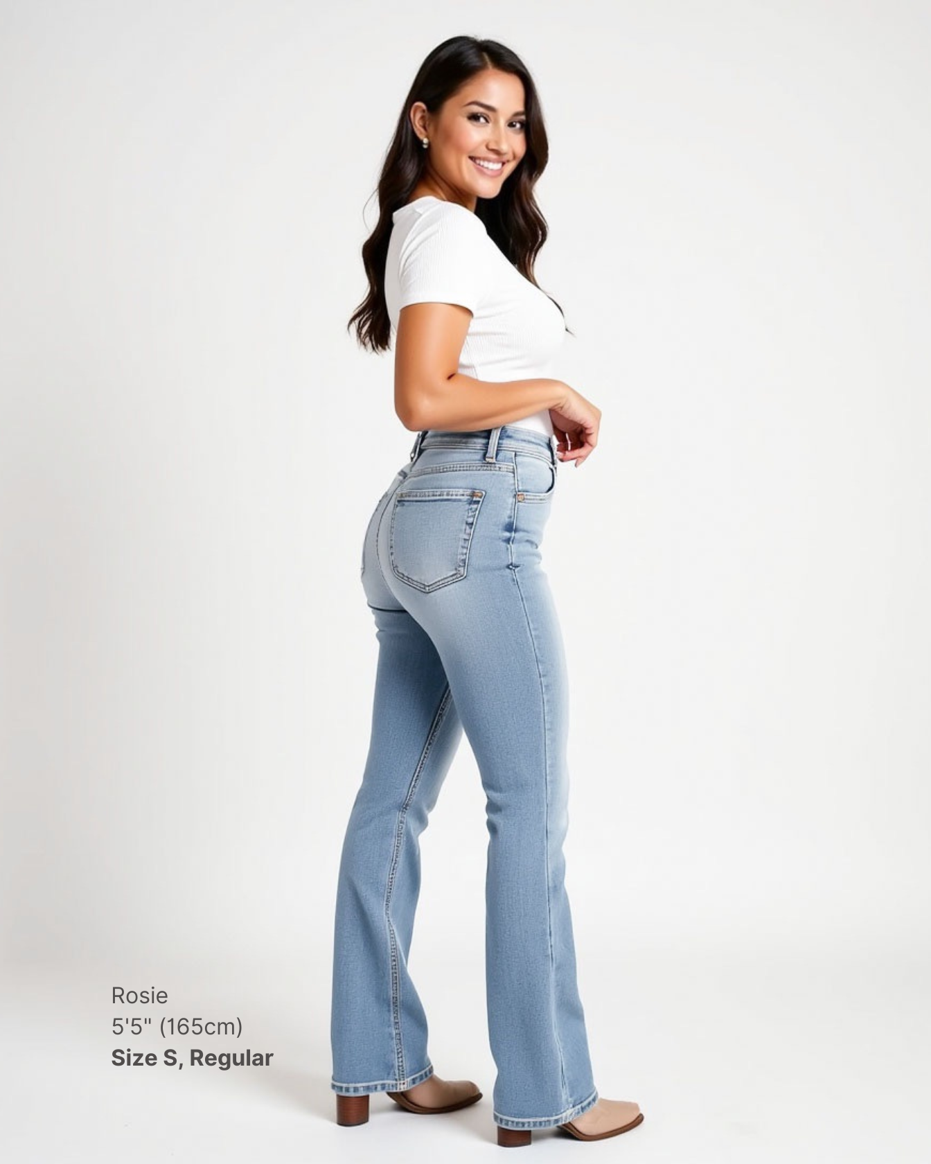 Paloma 2.0 Light Wash Bootcut Shapewear Jeans