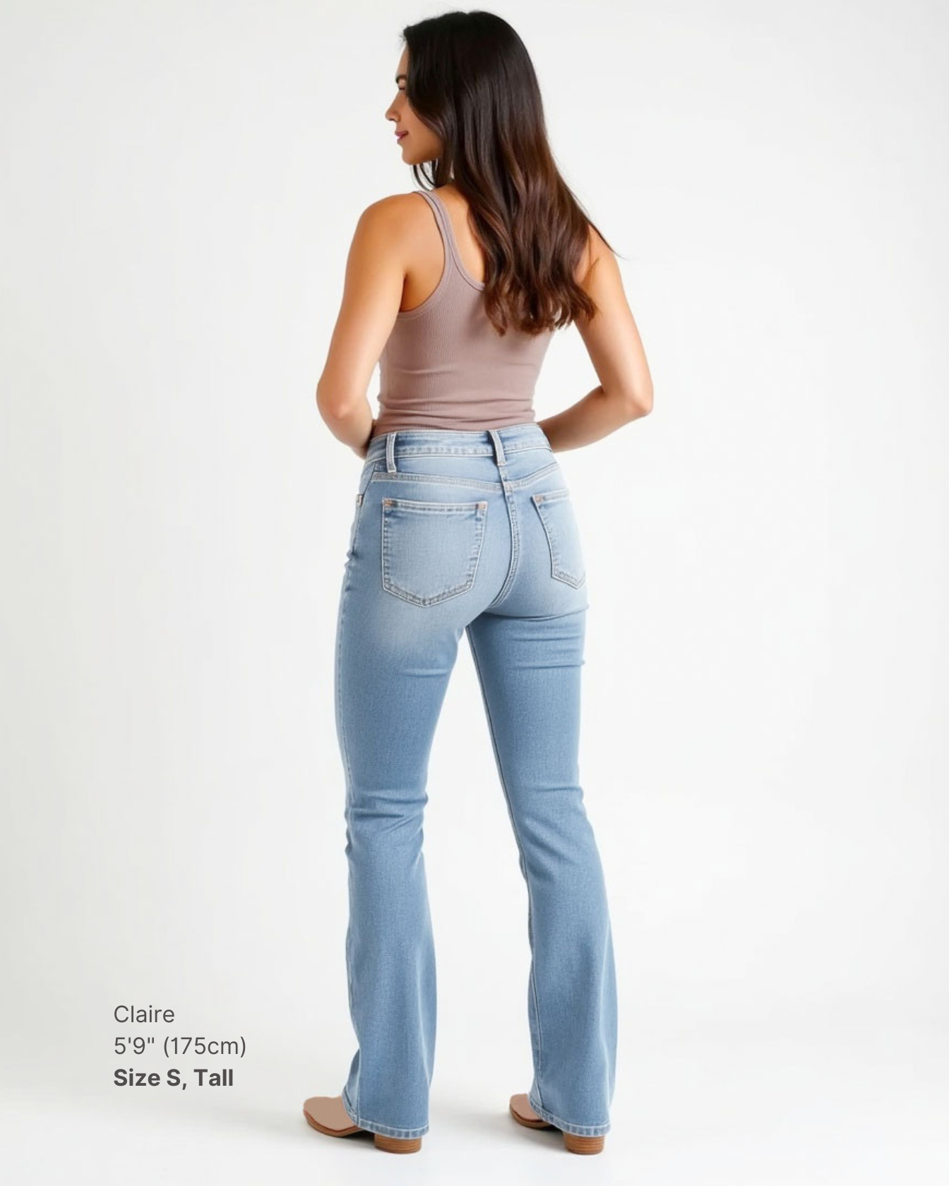 Paloma 2.0 Light Wash Bootcut Shapewear Jeans
