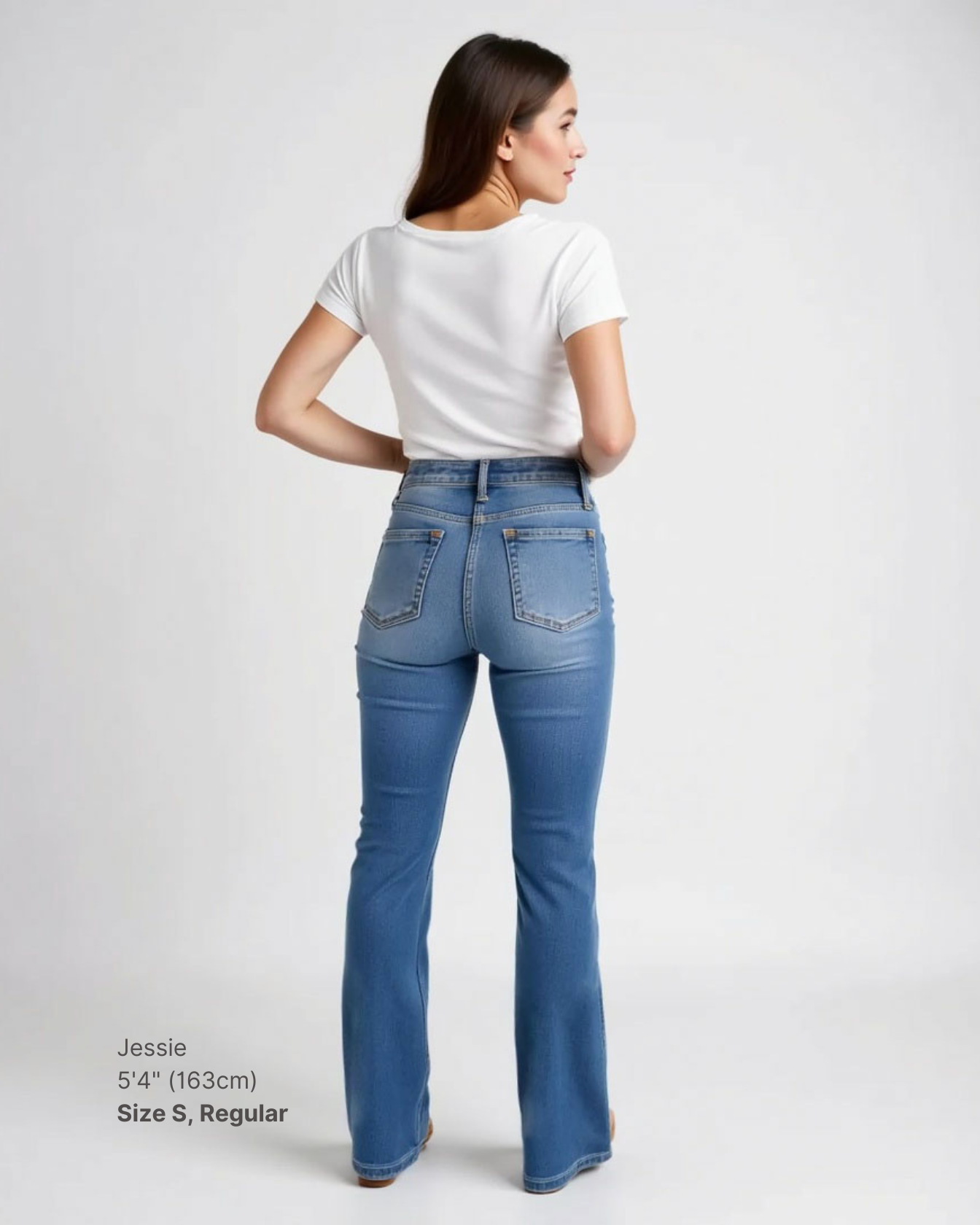 Paloma 2.0 Medium Wash Bootcut Shapewear Jeans